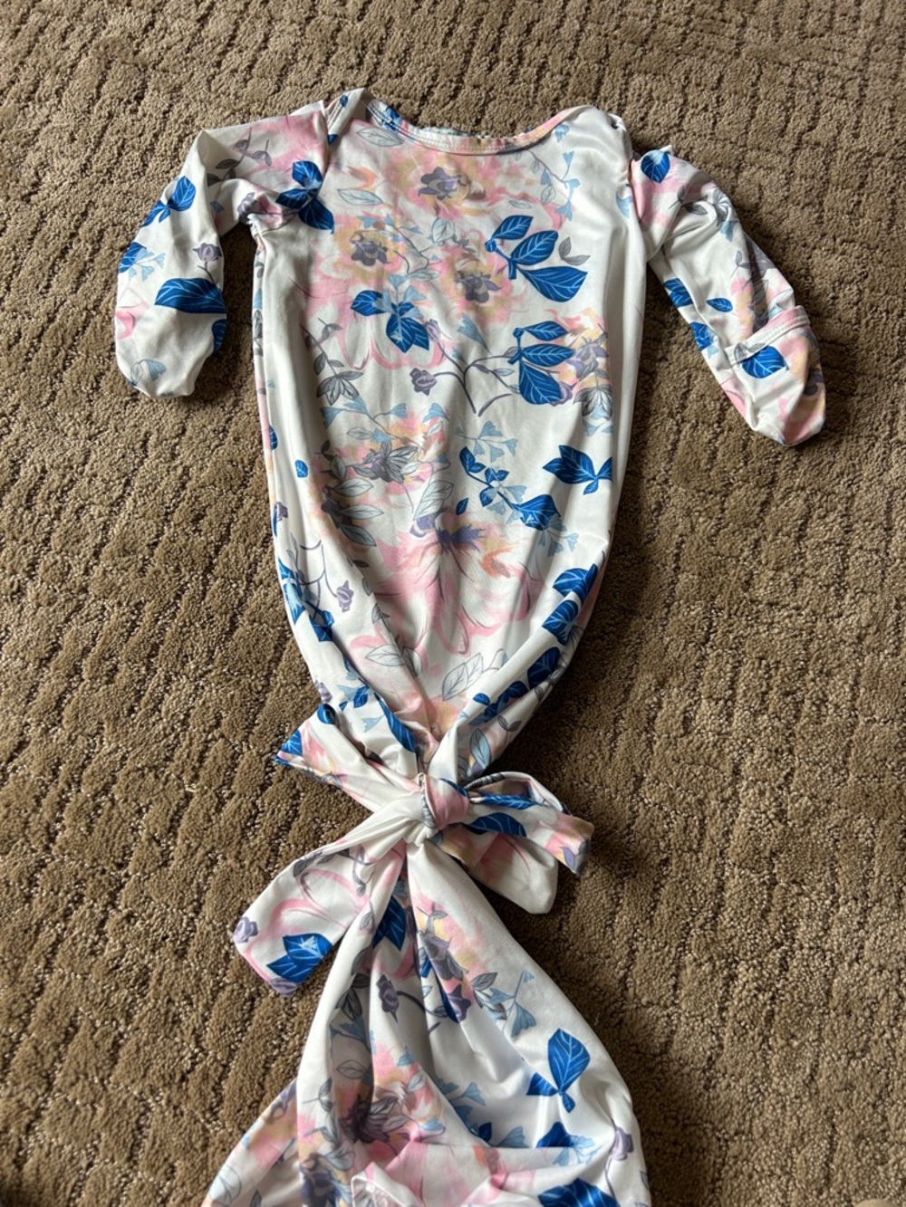 Floral swaddle